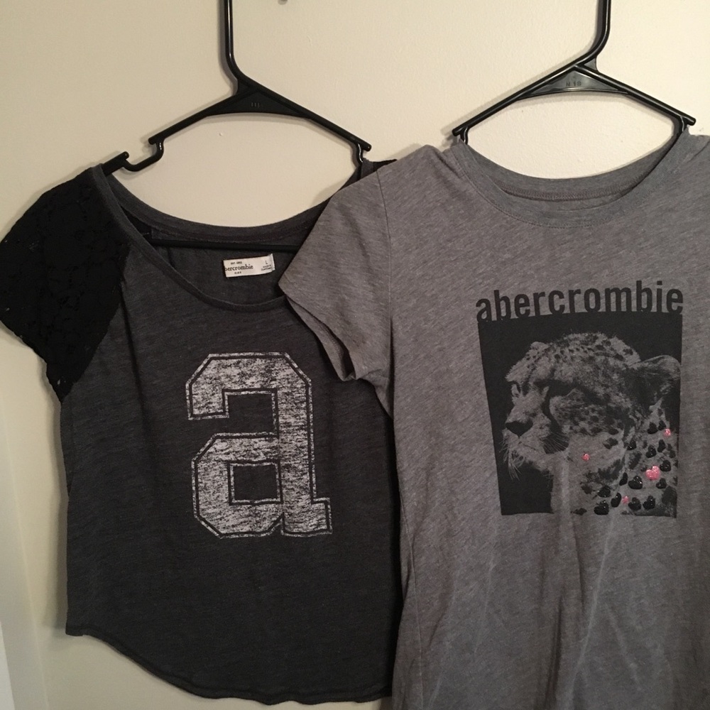 BUNDLE!! 2 SHORT SLEEVE ABERCROMBIE KIDS